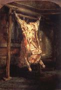 REMBRANDT Harmenszoon van Rijn The Staughtered Ox USA oil painting reproduction